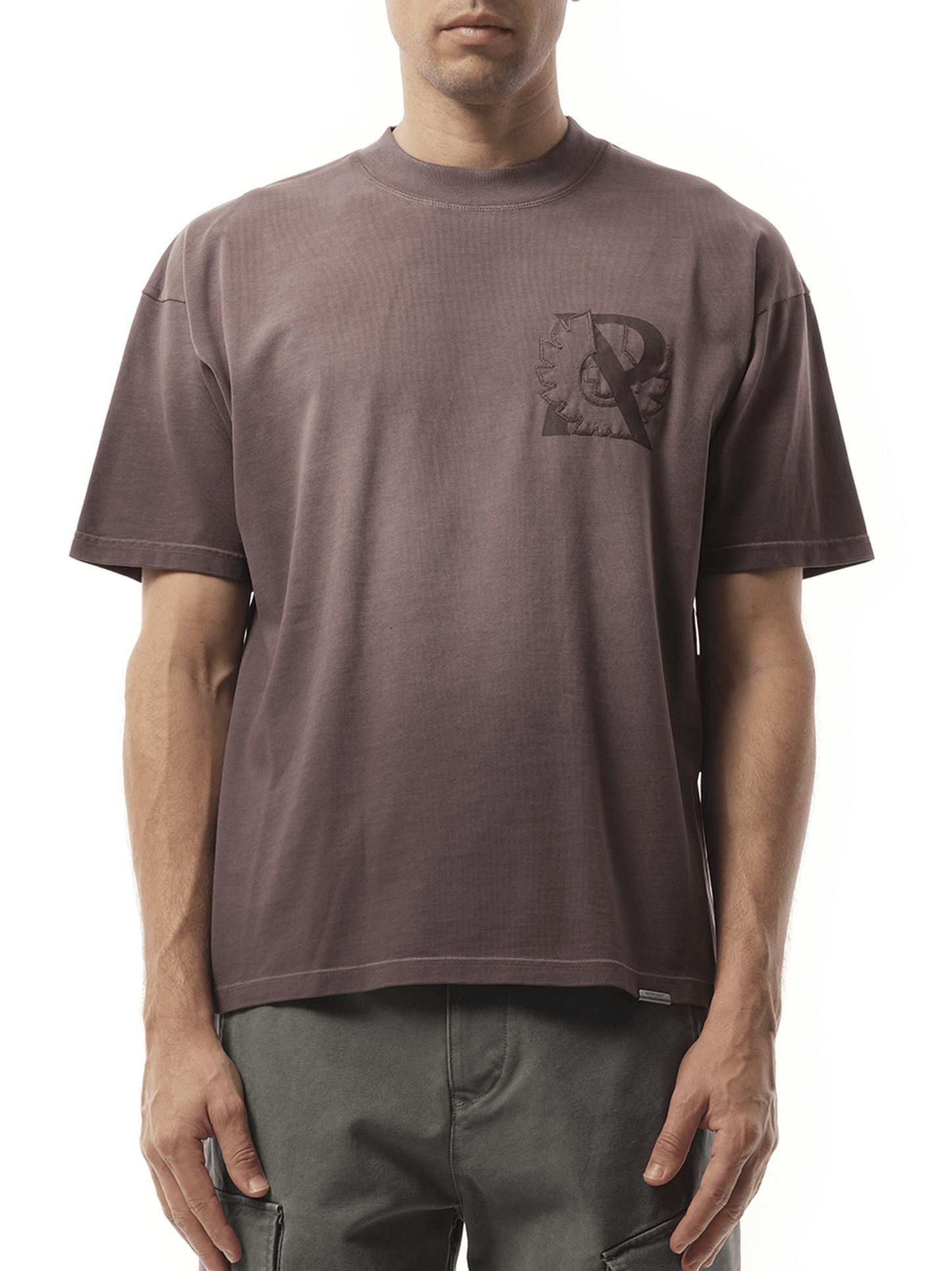 Represent Represent X Belstaff Outline Phoenix T-Shirt in Plum