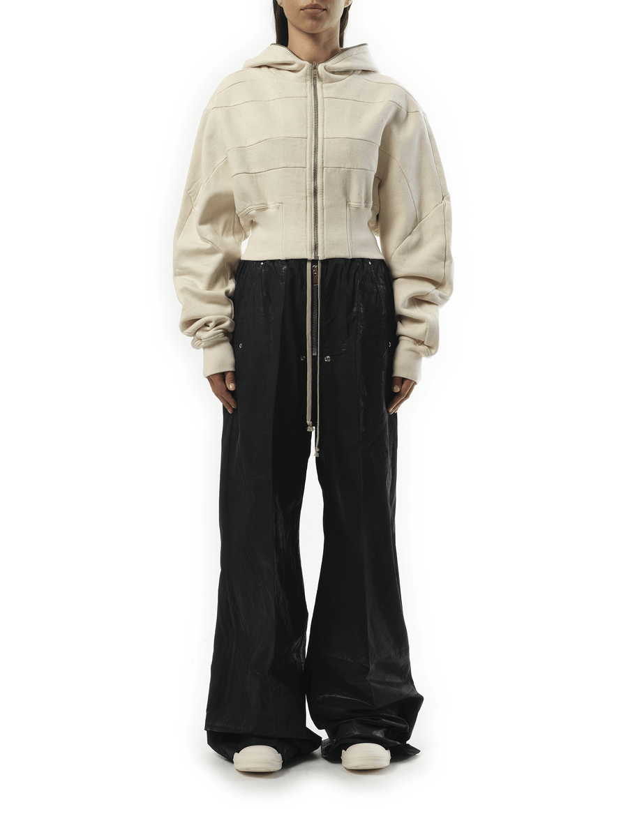 Rick Owens Drkshdw Collage Gimp Hoodie in Natural
