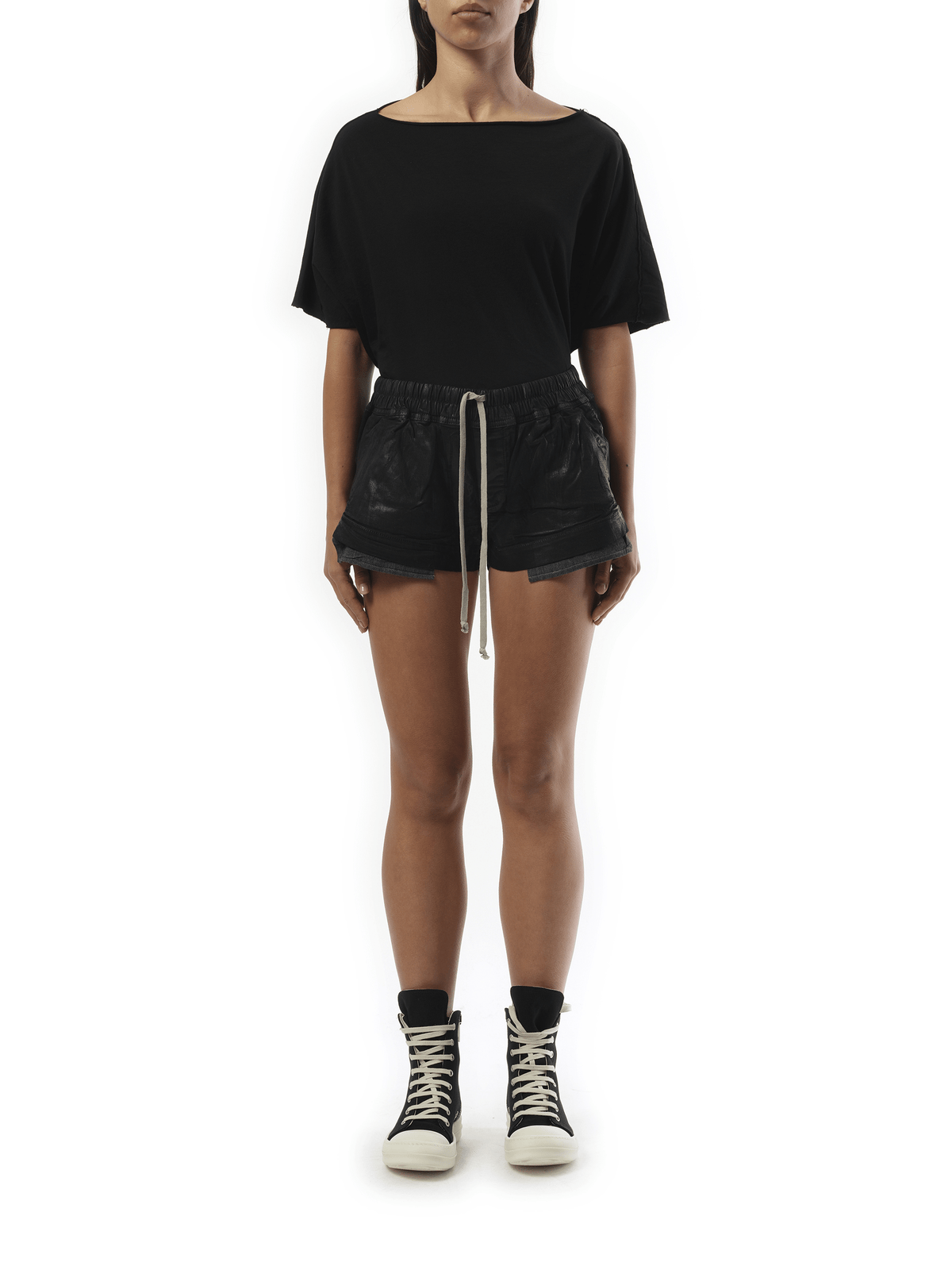 Rick Owens Drkshdw Denim Fog Boxers in Black