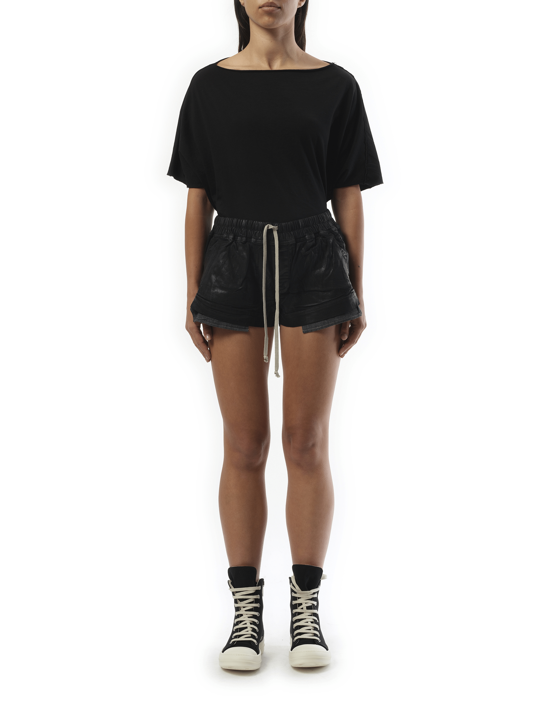 Rick Owens Drkshdw Denim Fog Boxers in Black
