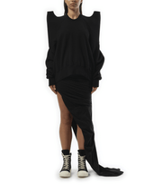 Rick Owens Drkshdw Tecsweat in Black