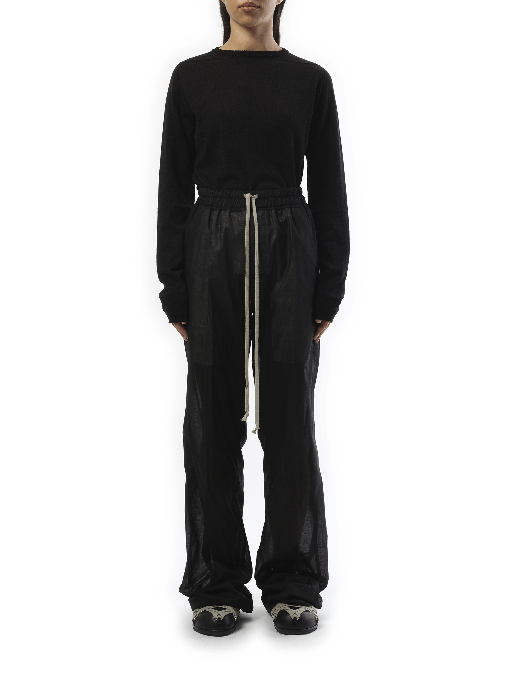 Rick Owens Dietrich Drawstring in Black