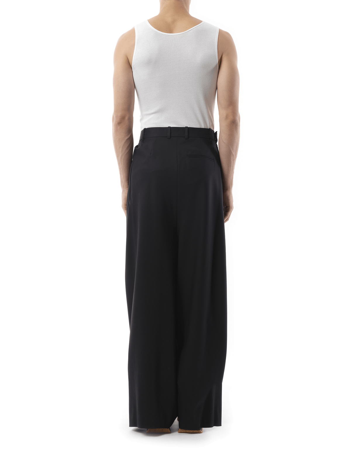 Loewe Draped Trouser in Black