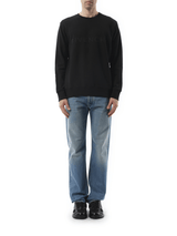 Givenchy 4G Archetype Spray Sweatshirt in Black/White