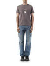 Givenchy Four G Dyed Logo T-Shirt in Quartz Grey