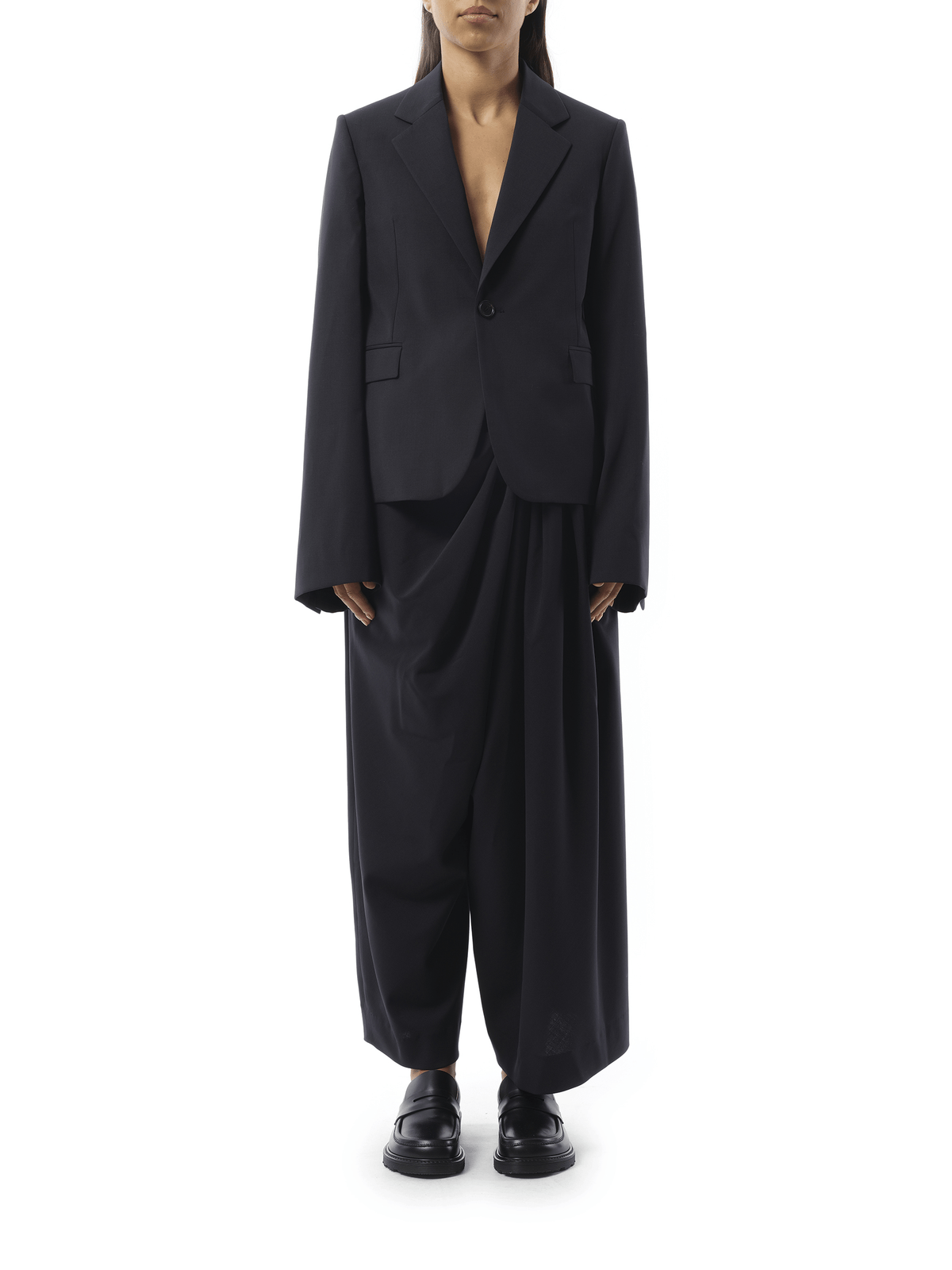 Loewe Suit Jacket in Dark Navy Blue
