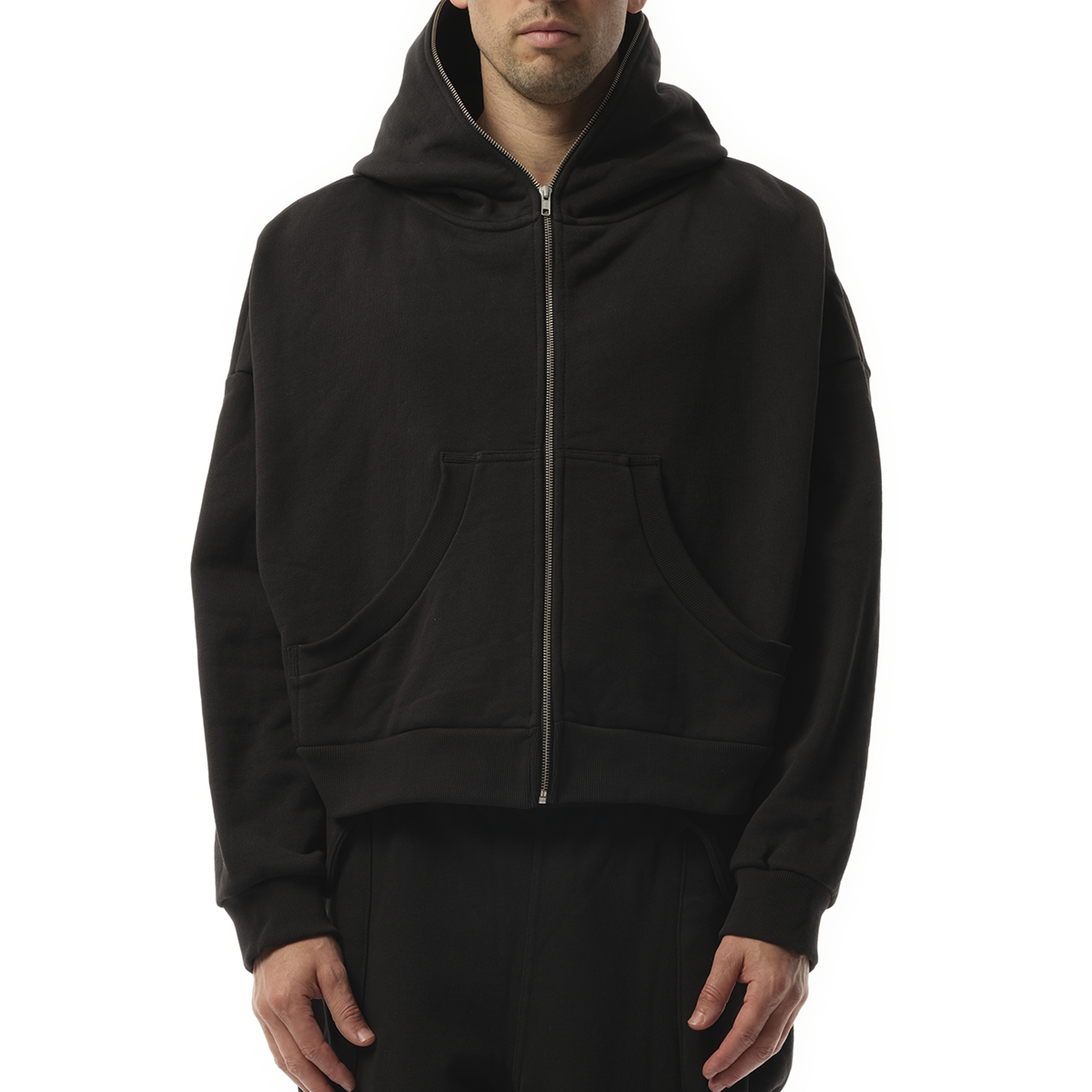 Eternal Zip Hoodie in Soot