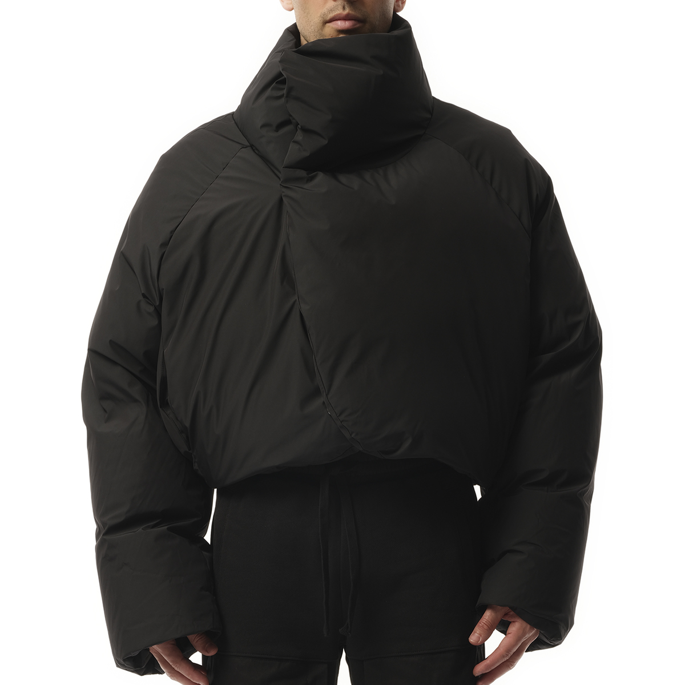 DBL Puffer Jacket in Black