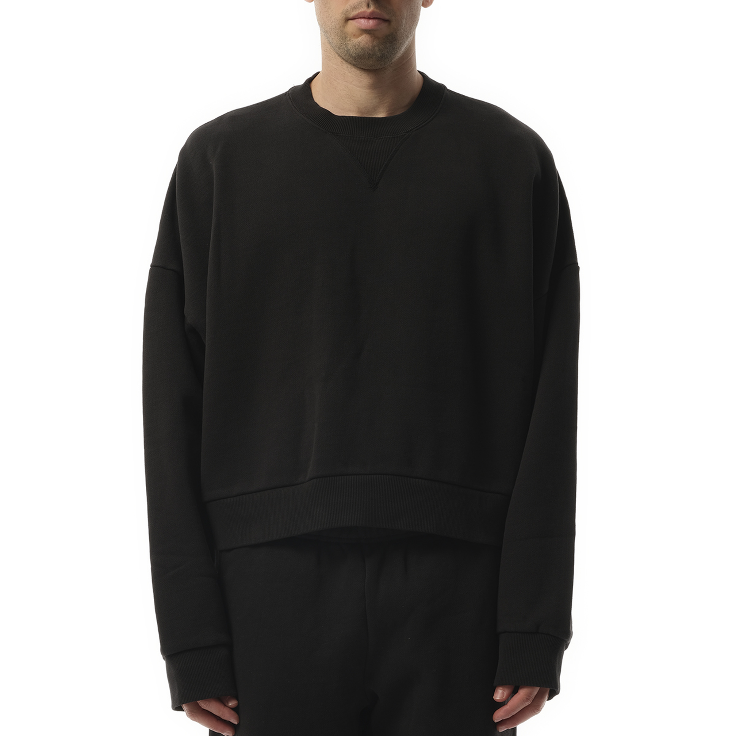 Box Sweatshirt in Soot