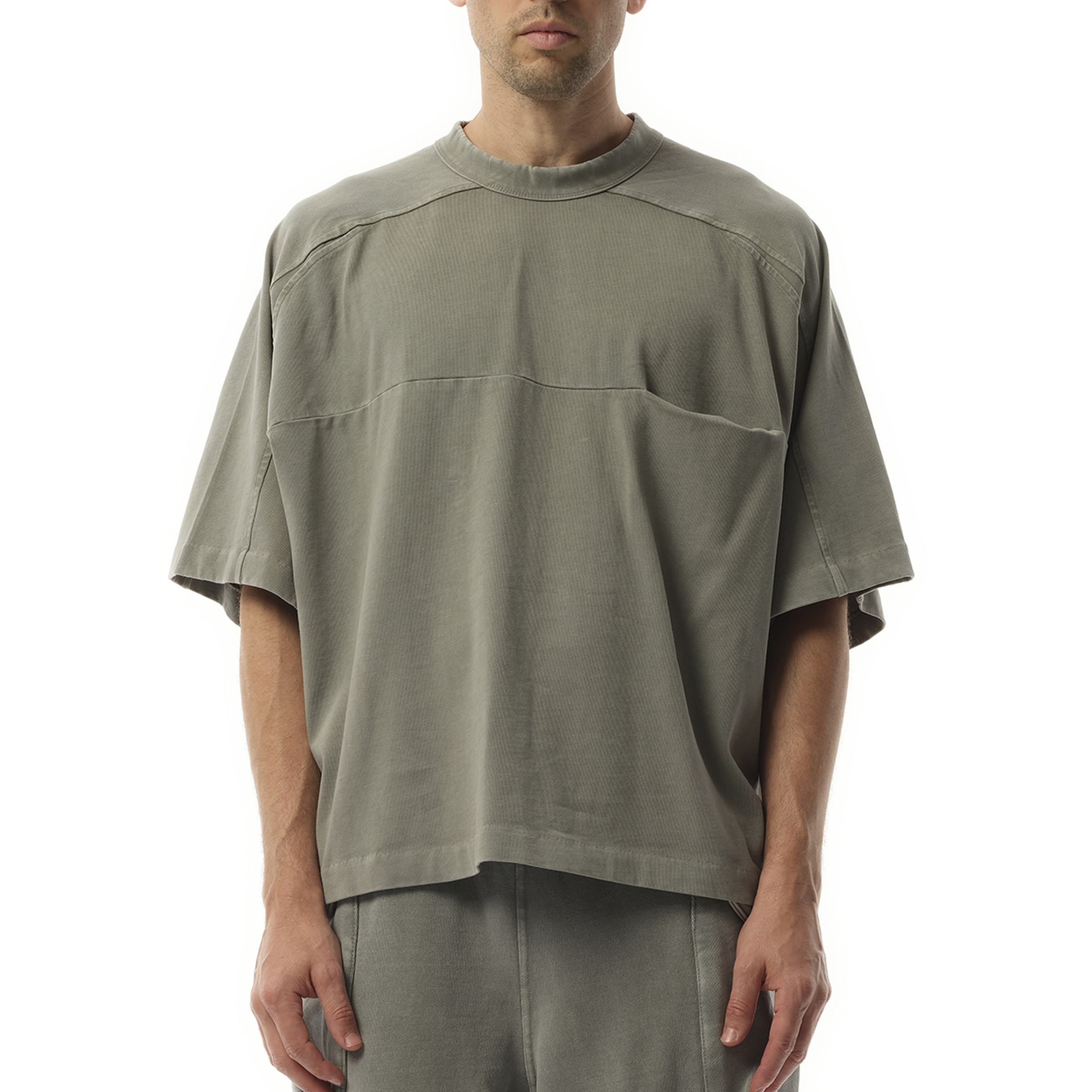 Heavy Pocket T-Shirt in Rhino