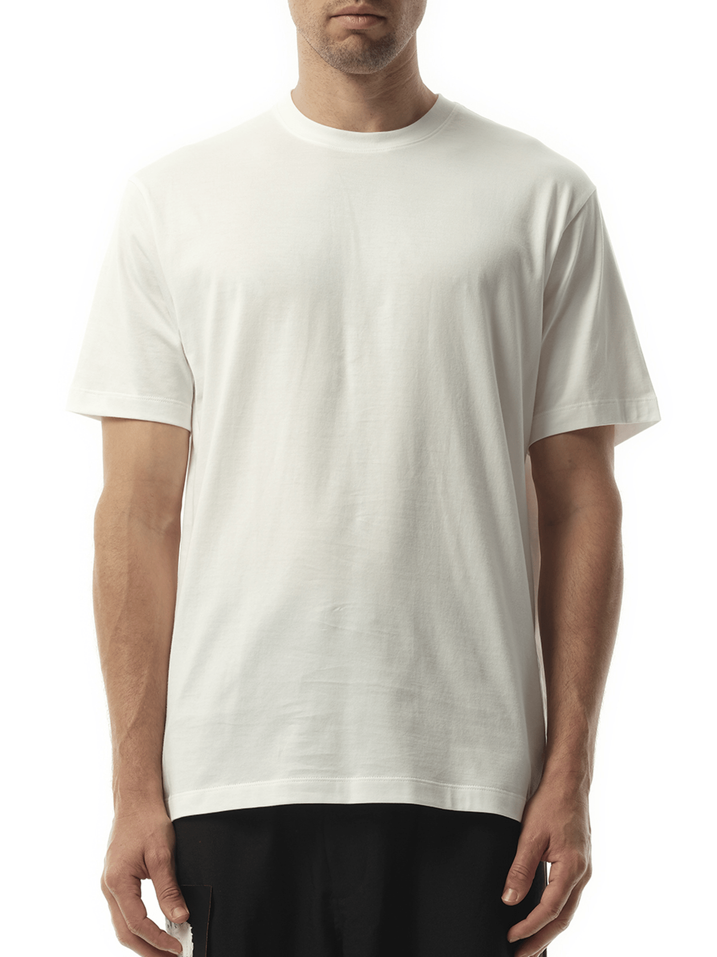 Y-3 Pun Logo T-Shirt in White