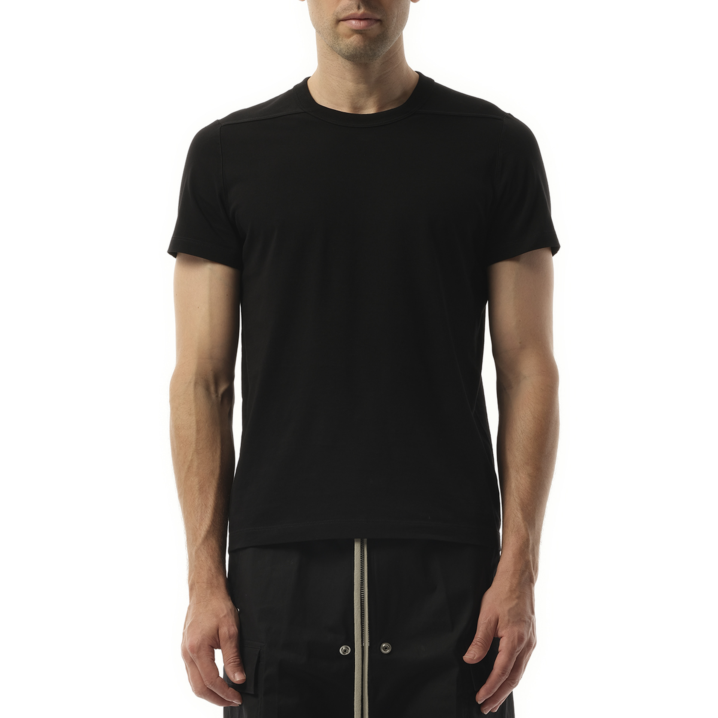 Short Level T in Black