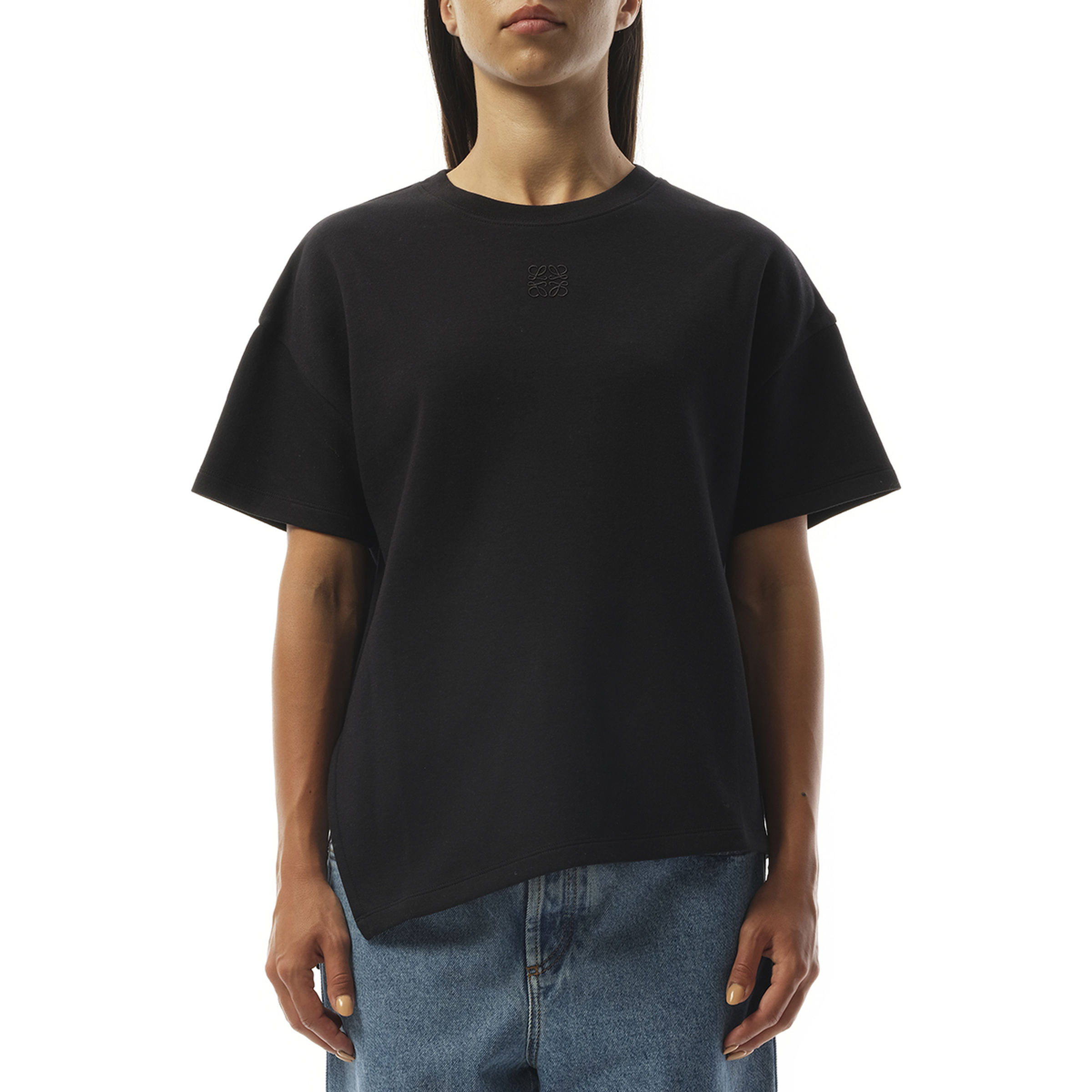 Asymmetric T-Shirt Black