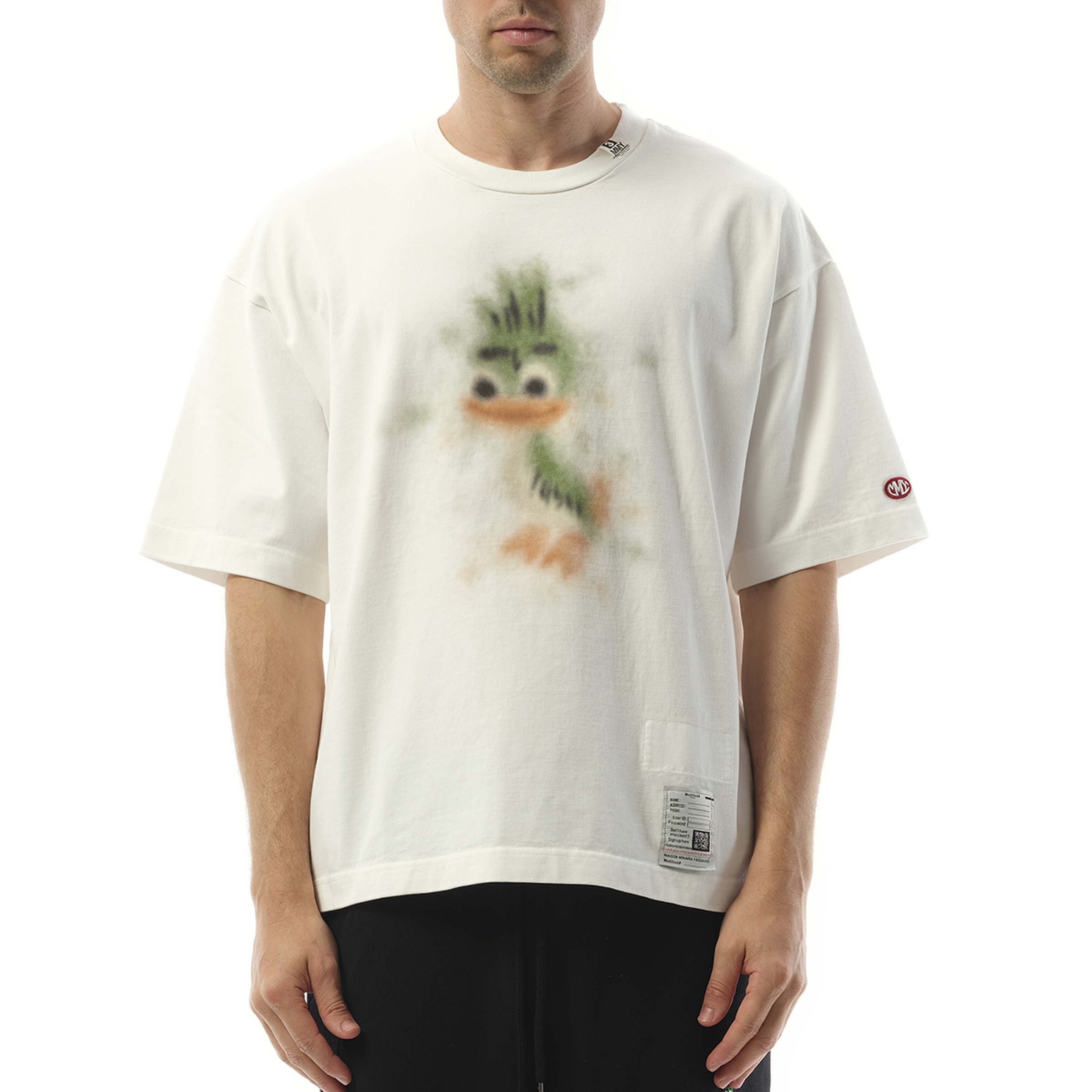 Leon Printed T-Shirt in White