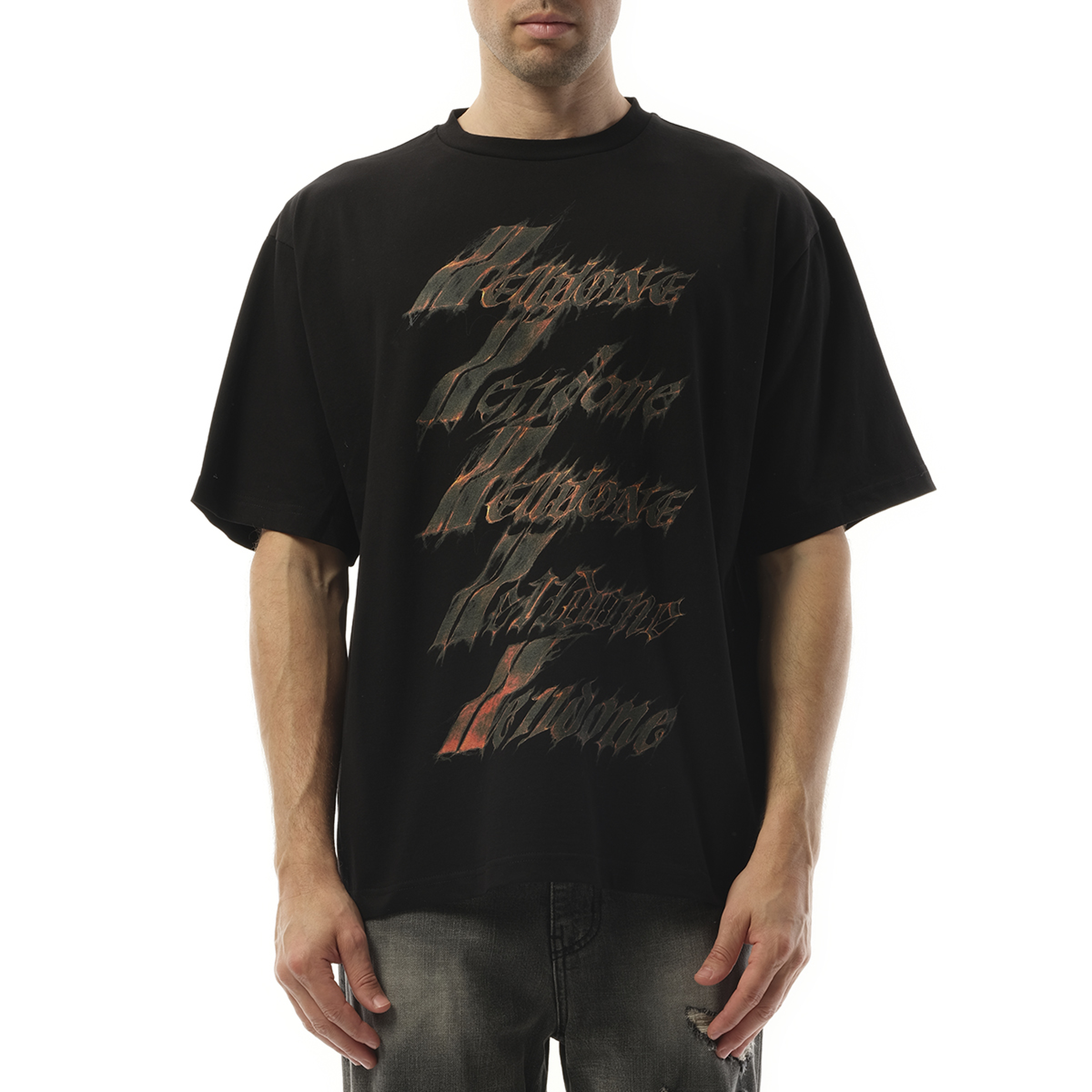 Spark Logo T-Shirt in Black