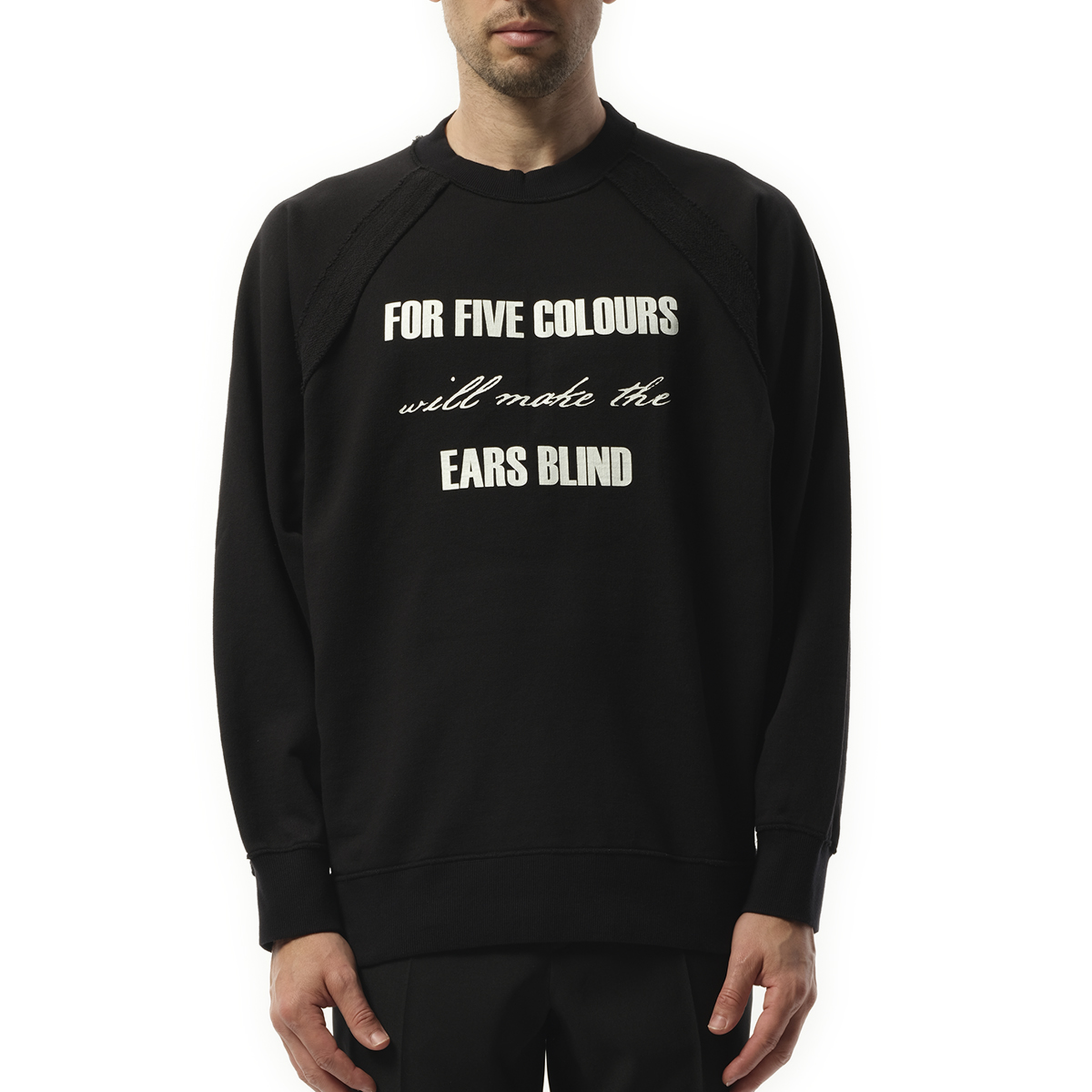 Back Logo Sweatshirt in Black1
