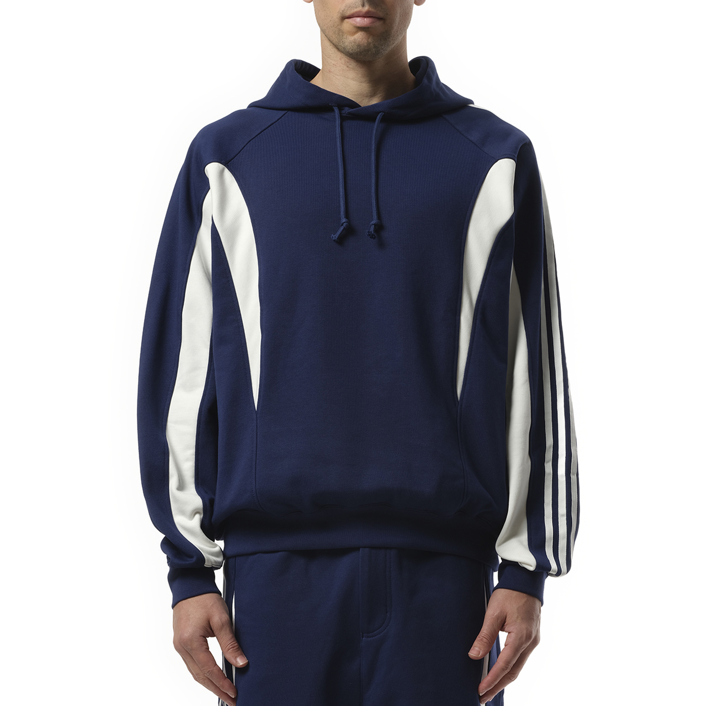 Cutline Hoodie in Dark Blue