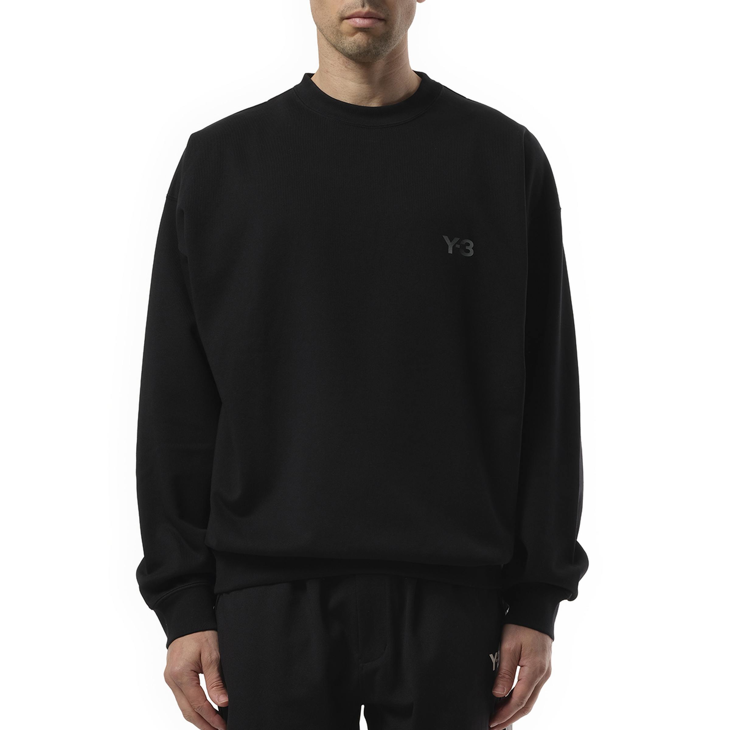 Simple Logo Sweatshirt in Black