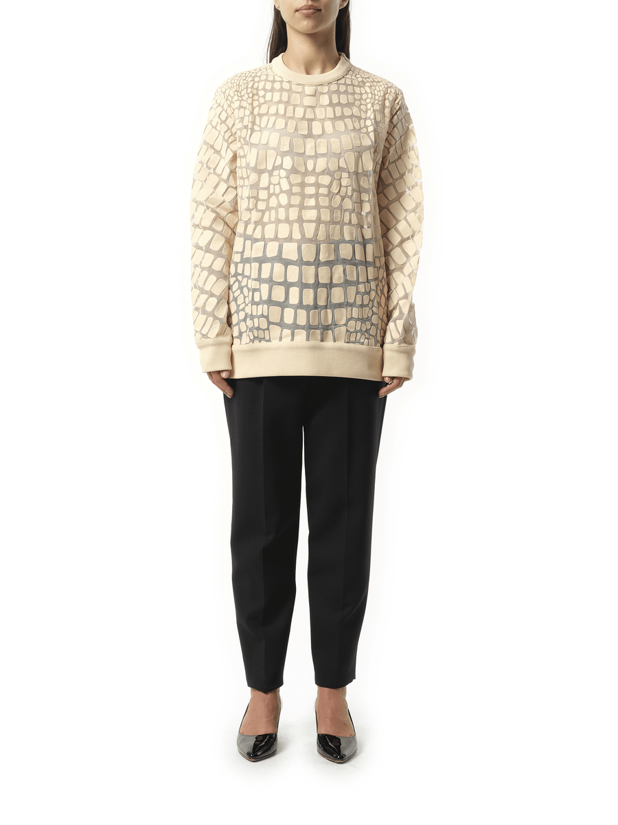 Sweatshirt in Powder