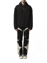 Thug Club Color Emblem Hoodie in Black