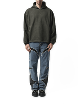 Thug Club Color Emblem Hoodie in Khaki