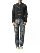 Thug Club Scarred Bio Soldier Jacket in Black