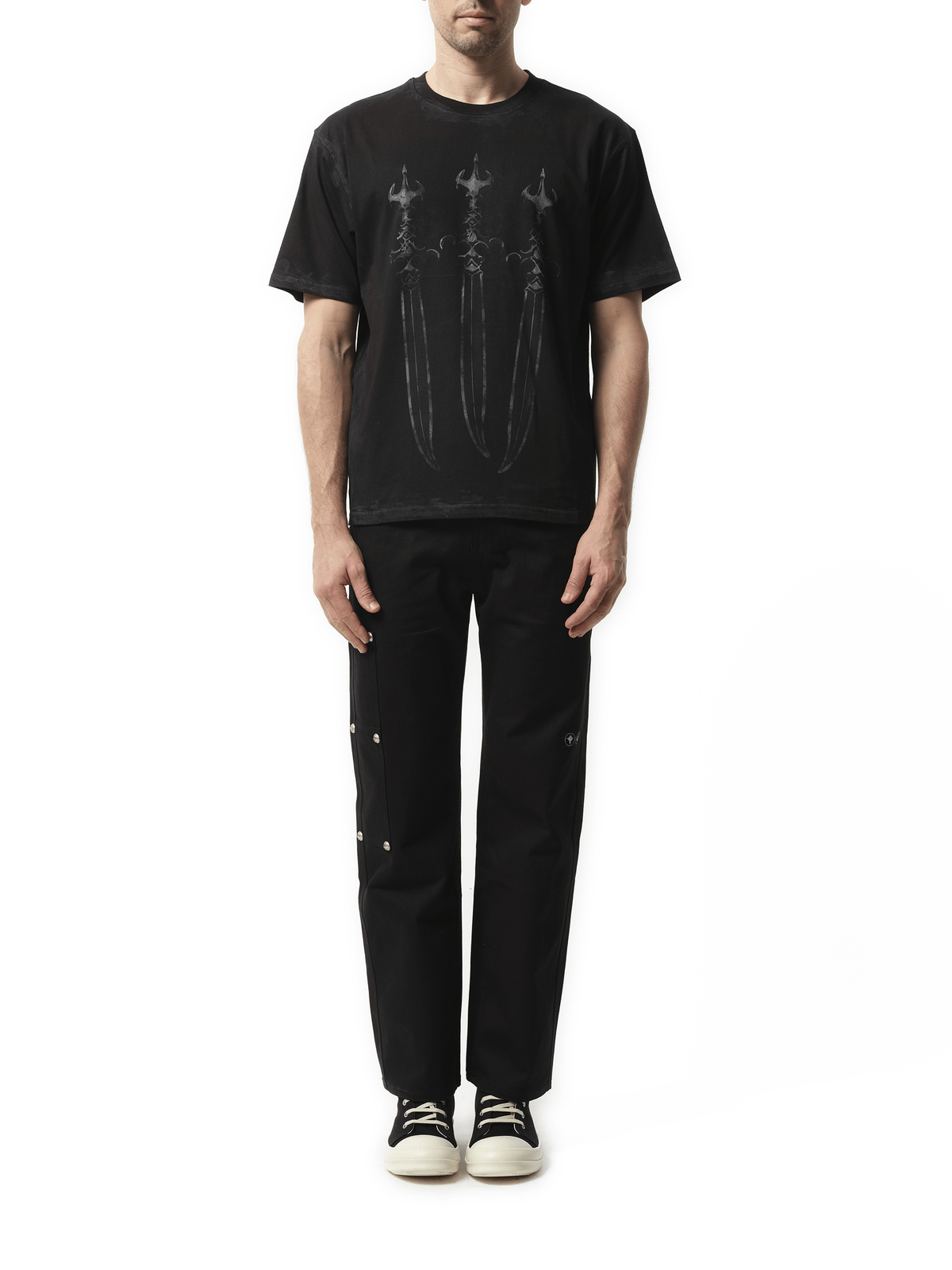 Thug Club SanToRyu Master T-Shirt in Black