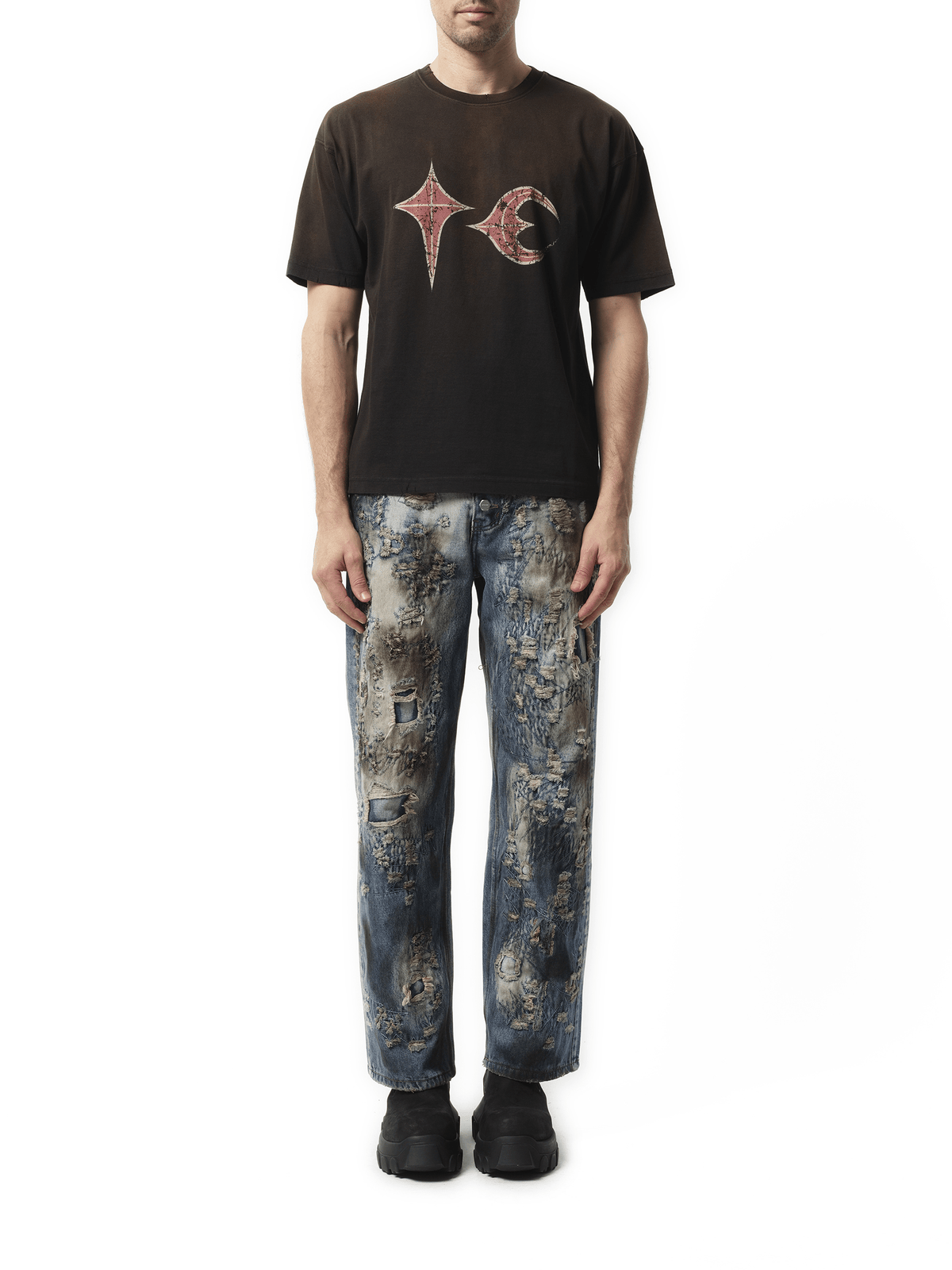 Thug Club Survivor Rock T-Shirt in Black