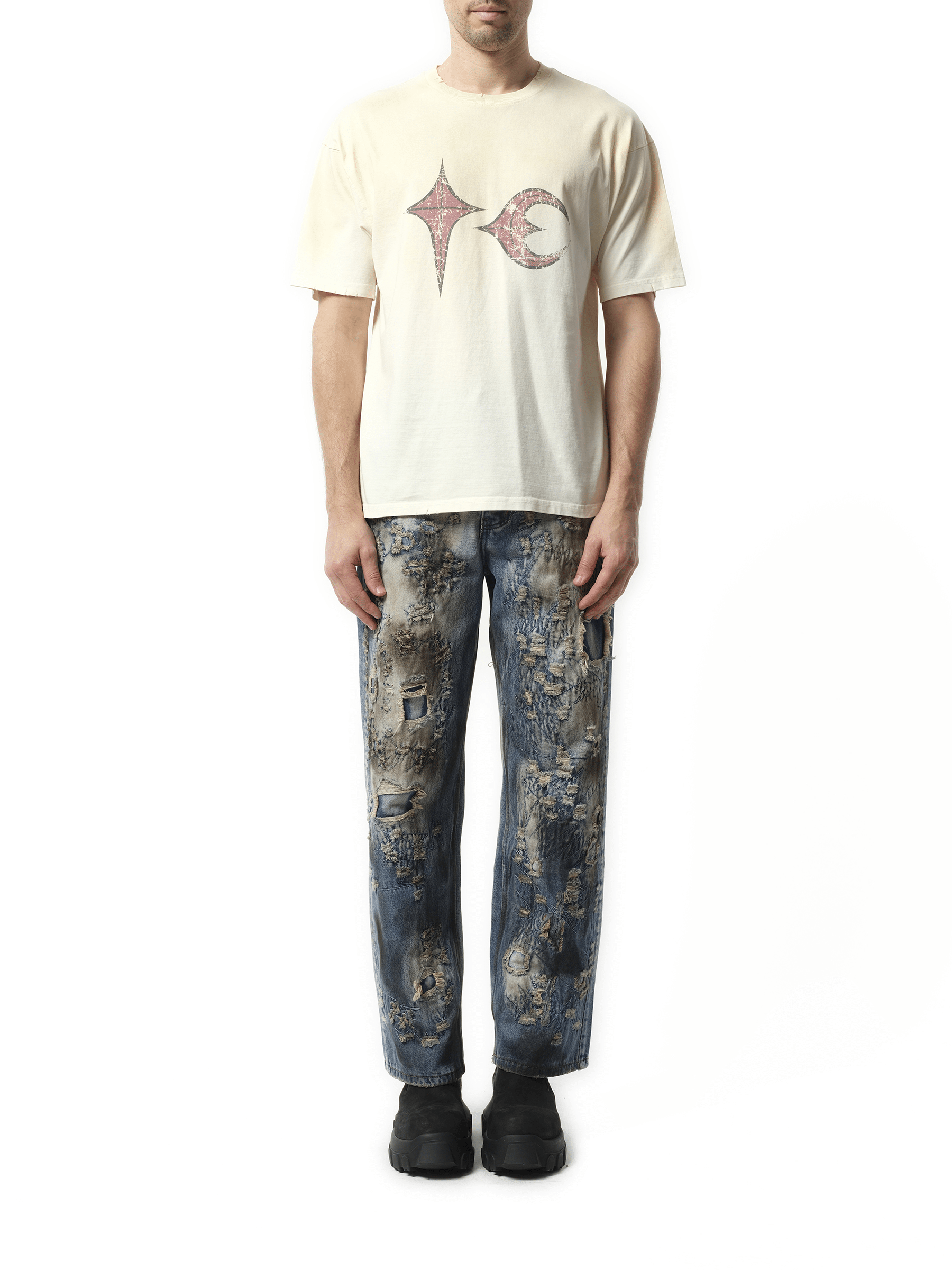 Thug Club Survivor Rock T-Shirt in White