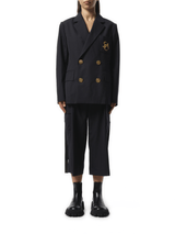 Sacai Emblem Suiting Jacket in Navy