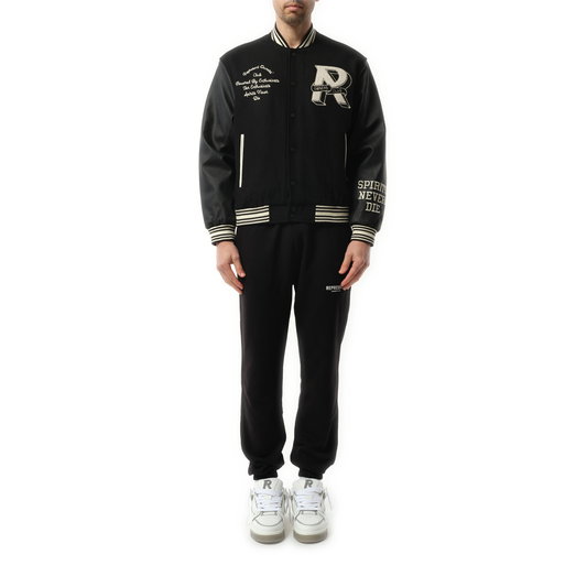 Owners Club Varsity Jacket in Black