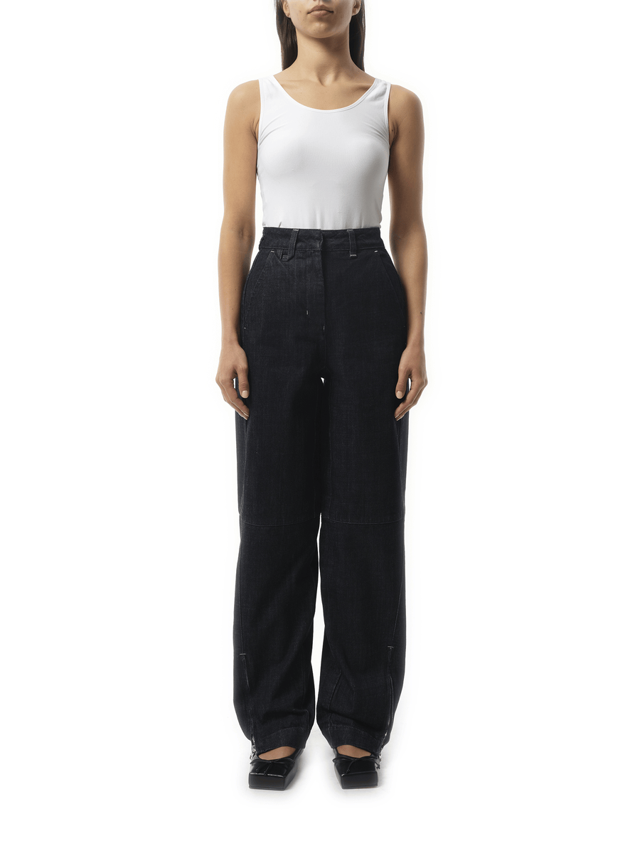 Jacquemus Le Cargo Denim in Dark Navy