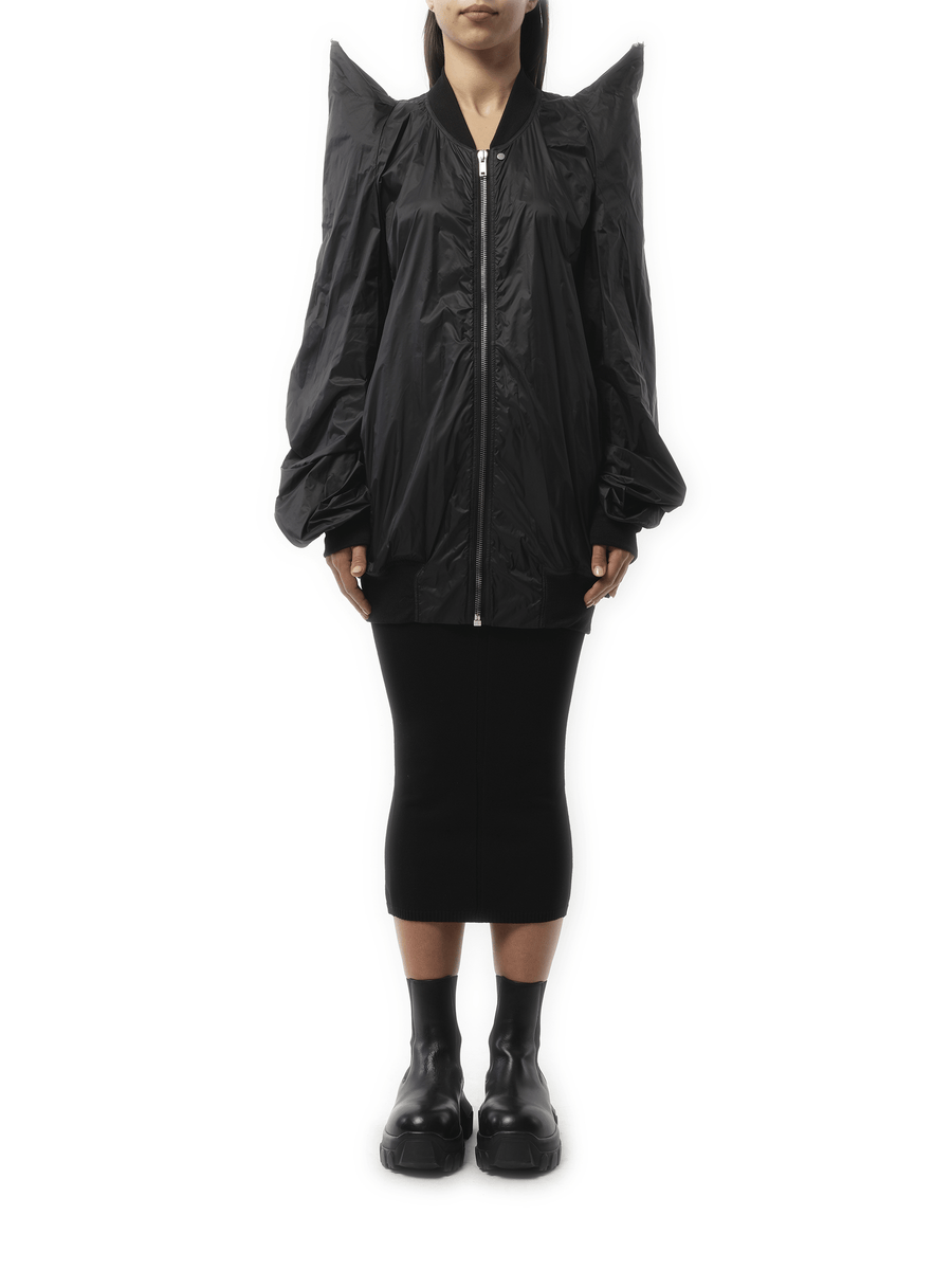Rick Owens Tec Flight Jacket in Black
