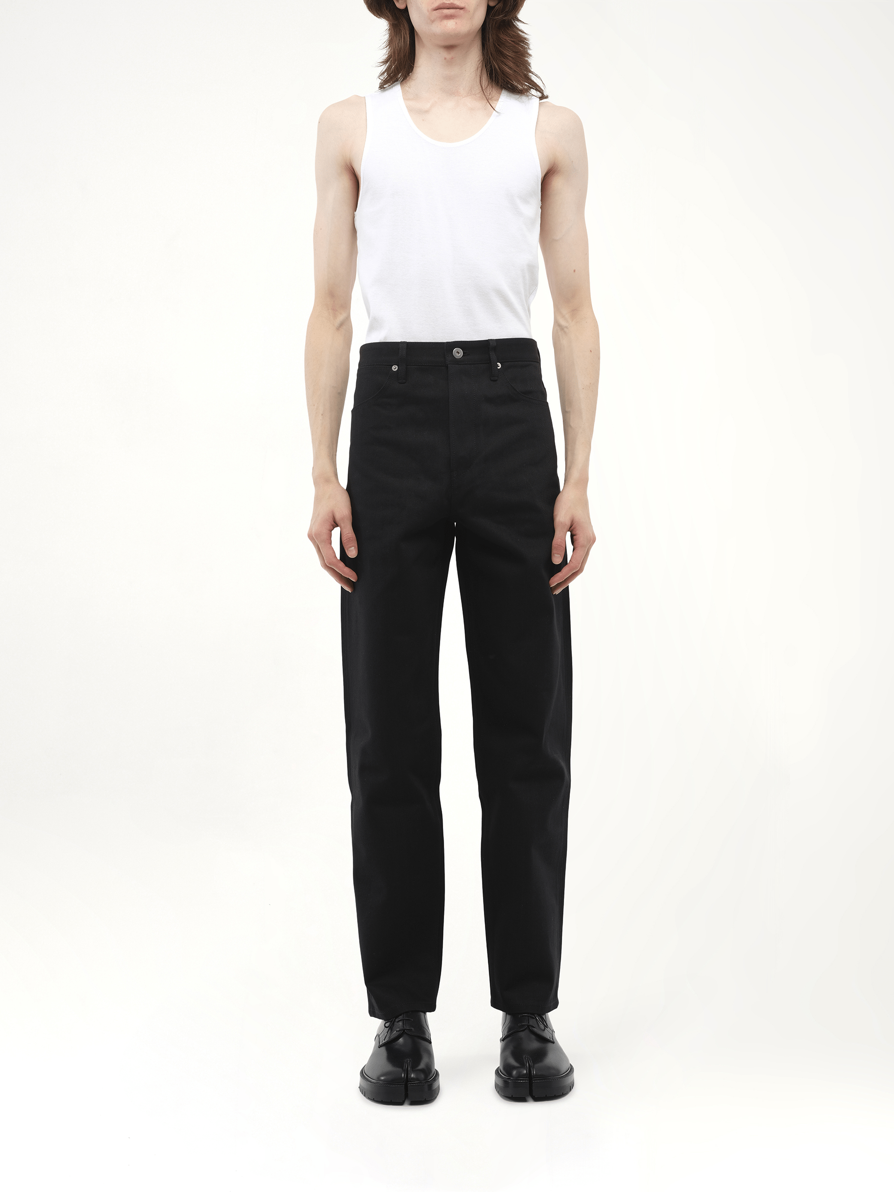 Jil Sander Selvedge Japanse Denim Jeans 03 in Black