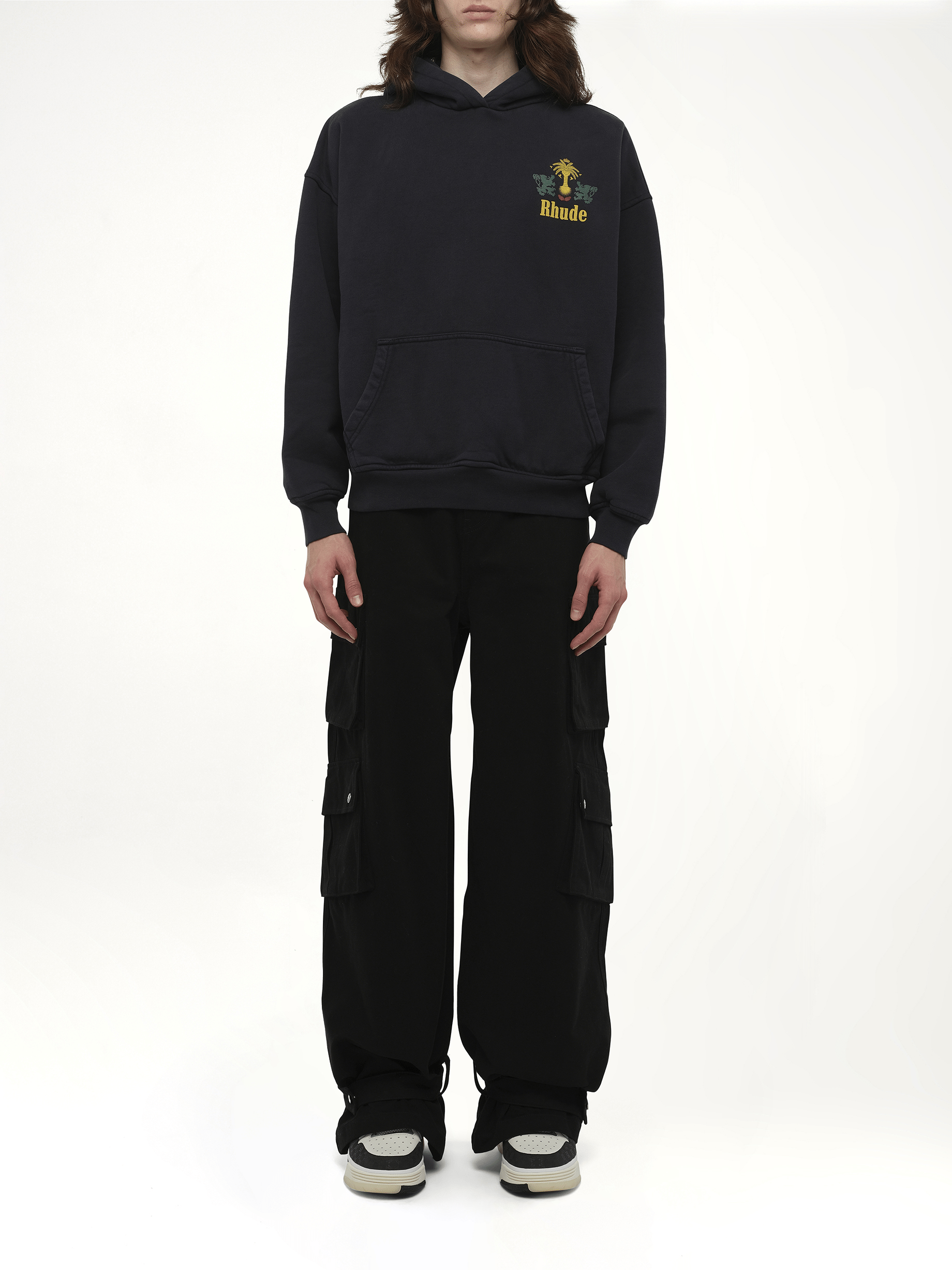 Rhude Rhude Tabaco Hoodie in Vintage Black