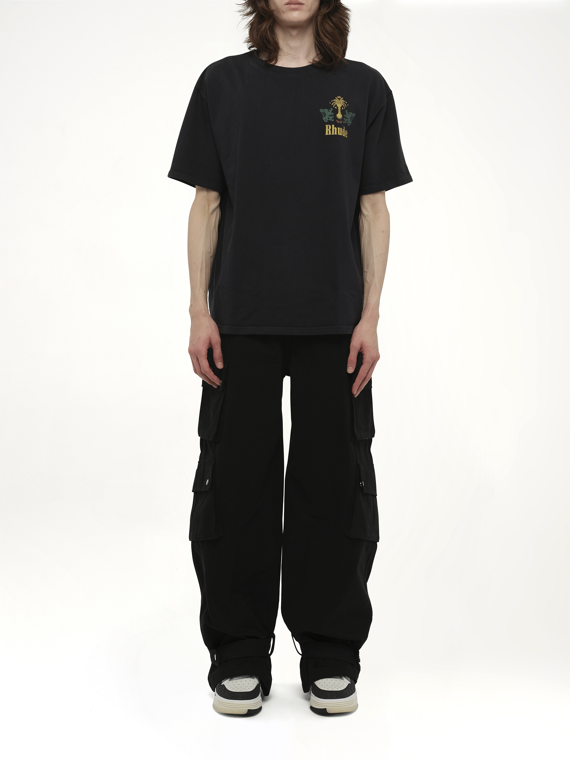 Rhude Rhude Tabaco T-Shirt in Vintage Black