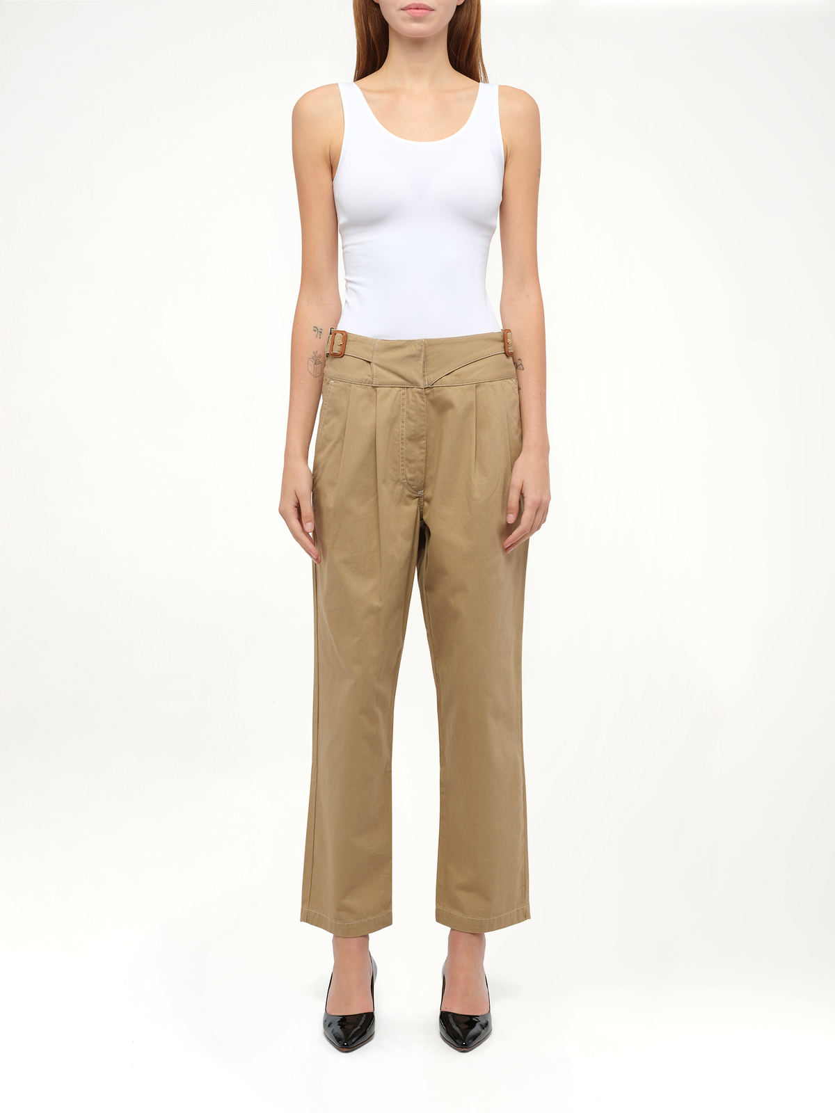 Chino Trousers in Beige