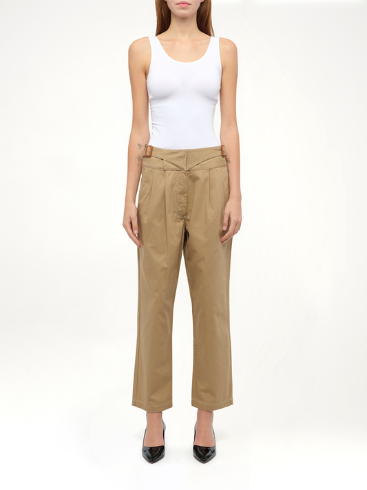 Chino Trousers in Beige