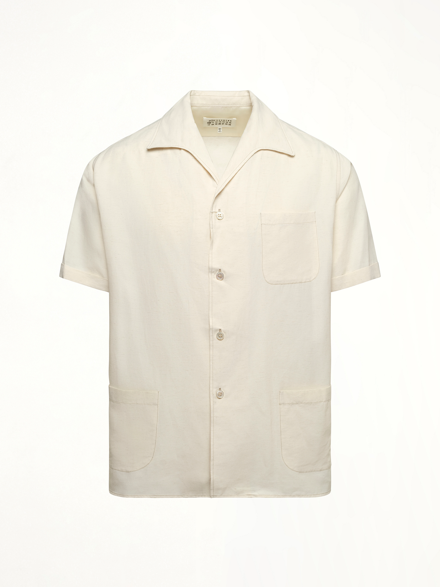 Soft Short Sleeve Shirt in Beige