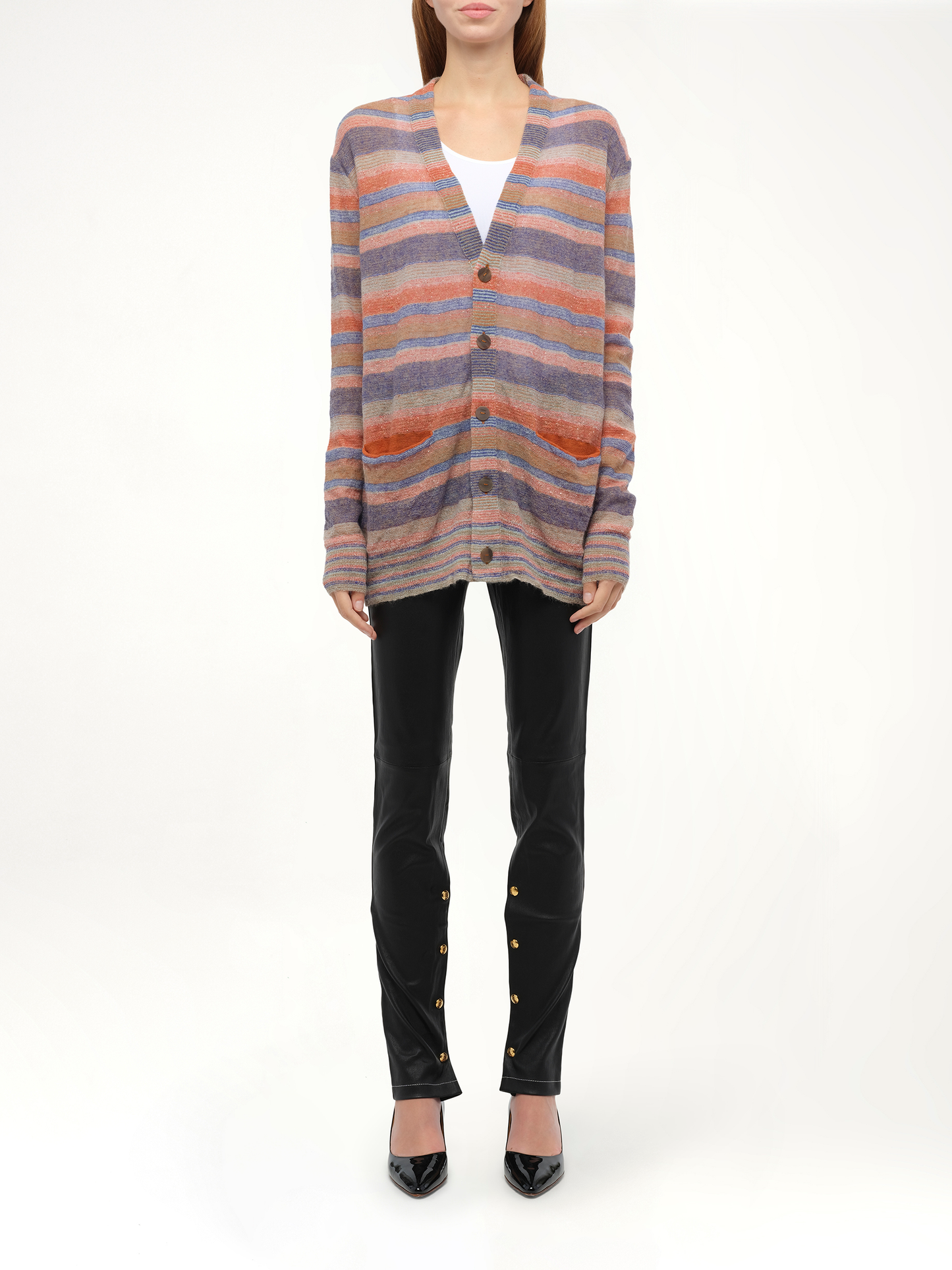 Loewe x Paula Stripe Cardigan in Multicolour