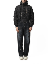 Thug Club Scarred Double Flying Bio Jacket in Black