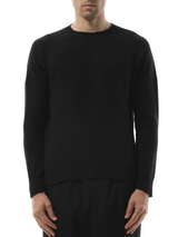 Jil Sander Cashmere Seamless Sweater in Black
