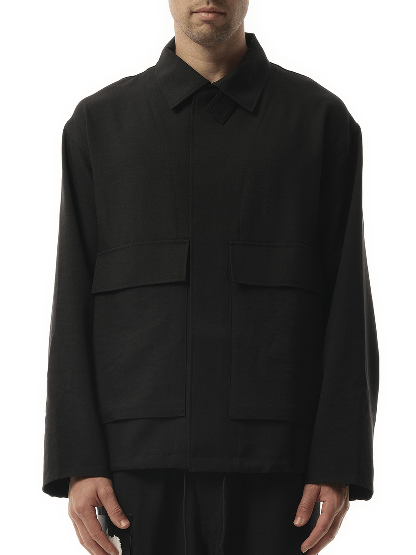 Y-3 Sports Pun Coach Jacket in Black