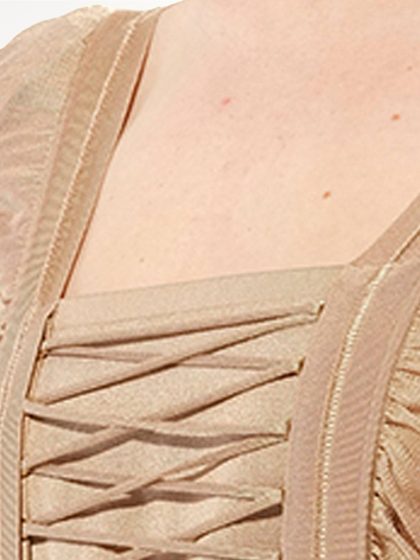 Maille Knit Const Dress in Sand