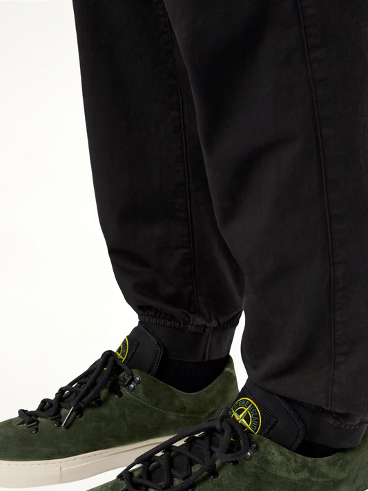 Stone Island Compass Cargo Pants in Black