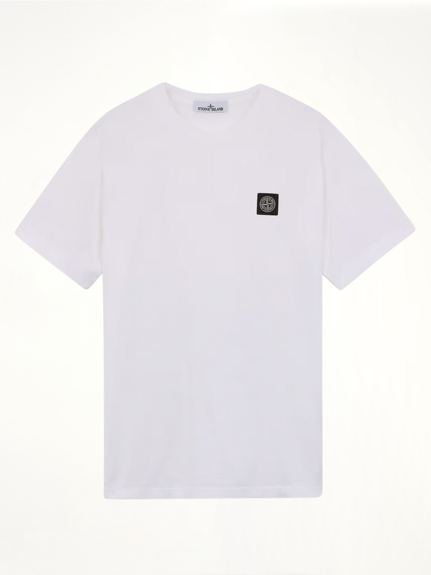 Stone Island Logo Patch T-Shirt in White