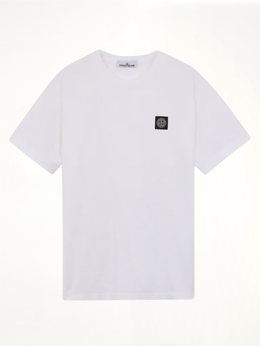 Stone Island Logo Patch T-Shirt in White