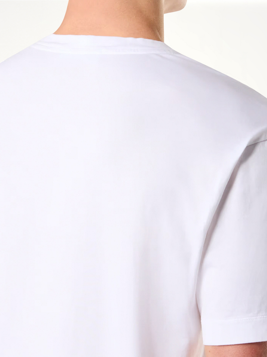 Stone Island Logo Patch T-Shirt in White