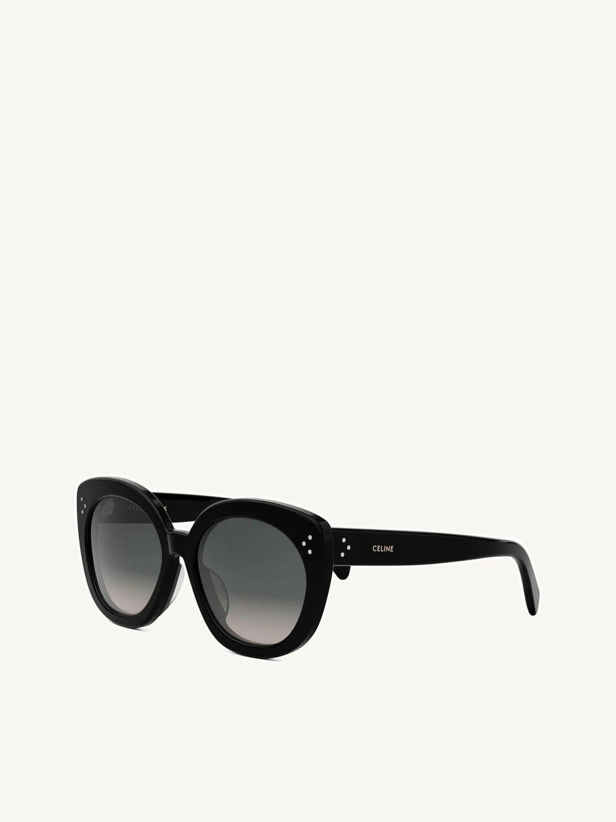 Celine CL40295F 5701F Acetate Sunglasses in Black