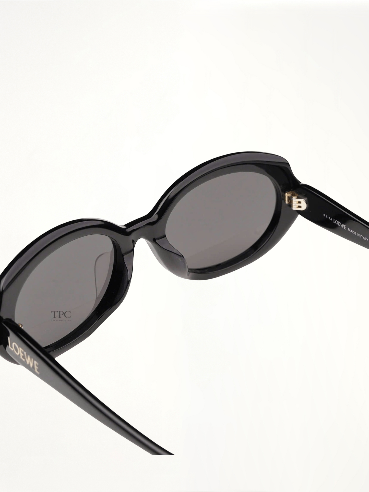 Loewe LW40147F 5501A Acetate Sunglasses in Black